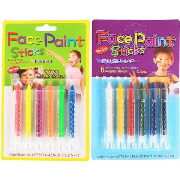 2025 12 st Halloween Party Målarkritor Ansikts- och Kroppsmålningsstift för Maskerader> Smink