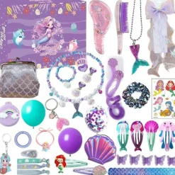 2024 Amazon Julkalender Nedräkning Blind Box Enhörning Is och Snö Ornament Flickor Semestergåva Leksaker><noscript><img width=