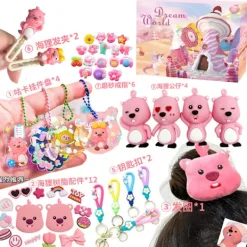 2024 Amazon Julkalender Nedräkning Blind Box Enhörning Is och Snö Ornament Flickor Semestergåva Leksaker><noscript><img width=