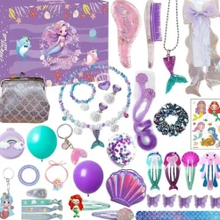 2023 Amazon Julkalender Nedräkning Blind Box Enhörning Is och Snö Ornament Flickor Semestergåva Leksaker><noscript><img width=