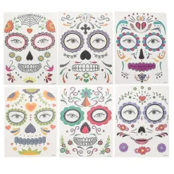 BraVärde 6 ark för Halloween-dekorationer - lingling}> Smink