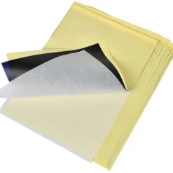 D 30 ark kolpapper för tatuering, professionellt A4-kolpapper, kalkerpapper, överföringspapper, mallpapper, mall för egen utskrift> Smink