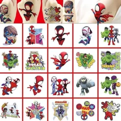 20 Ark Marvel Spidey And His Amazing Friends Tillfälliga Tatueringsdekaler Födelsedagsfesttillbehör Anime Cartoon Falska Tatueringsdekaler Festpresenter Fo | Fyndiq> Smink