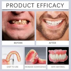 2025 Avancerat Anpassat Tandprotes Set Silikon Relining Tandprotes Set 3st><noscript><img width=