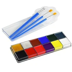 12 Colours Makeup Grease Paint Body Paint Oil Paint Halloween Party Birthday Diy Face Makeup Graffiti Colour> Smink
