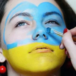 12 Colours Makeup Grease Paint Body Paint Oil Paint Halloween Party Birthday Diy Face Makeup Graffiti Colour><noscript><img width=