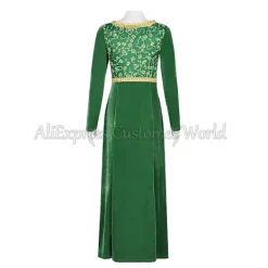 LAIQIANKUI 2024 cos Anime Princess Green Dress Fiona Dress Shrek Cosplay kostym Halloween Fancy Fantasy Party Kostym Rollspel för vuxen kvinna XXL Cosplay | Fyndiq><noscript><img width=