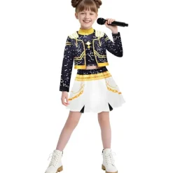 2025 Demon Hunter K-Pop Kostym | Halloween Outfit Kvinnor Barn Cosplay cm Perfekt Zoe 2-piece set><noscript><img width=