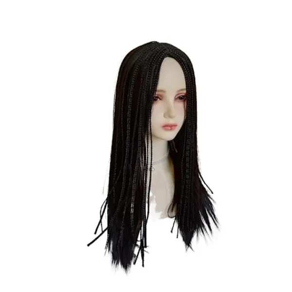 2023 Disney Wish Princess Asha Lång Rak Hår Cosplay Peruk Kvinnors Kostymfest Prop> Peruker