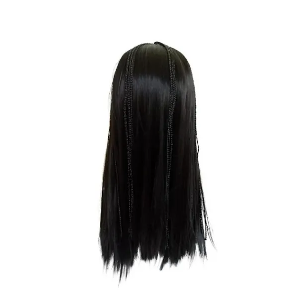 2023 Disney Wish Princess Asha Lång Rak Hår Cosplay Peruk Kvinnors Kostymfest Prop> Peruker