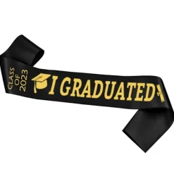 2023 Examen Mössa med Stola Graduation Sash för Graduation Part><noscript><img width=
