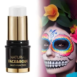 12 Färger Ansiktsmålningsstift, Täckande Kroppsmålningsstift för Vuxna Barn Halloween Cosplay SFX Häxsmink, Vattentätt Ögonpennstift> Smink