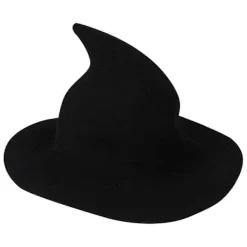 2025 Julgranskulor Halloween Häxhatt med Spetsig Topp Party Rolig Stikad Ullhatt> Huvudbonader