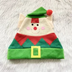 2 Julklappsmössa för vuxna och barn Roliga flanellmössor C><noscript><img width=