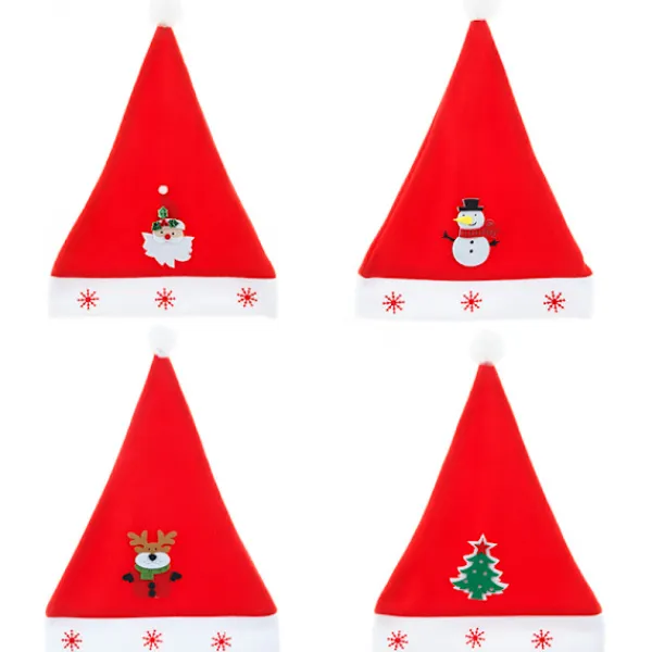 /#/4 Jultomtehattar Juldiadem/#/> Huvudbonader