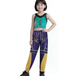 2025 KPop Demon Hunters Rumi Mira y Cosplay Kostymset - Halloween Karneval Party Outfits 130CM> Dräkter