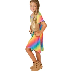 tectake 900202 Maskeraddräkt Hippie Blomsterbarn 128 (7-8y)> Dräkter