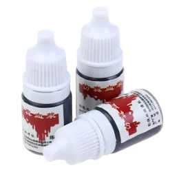 Jettbuying 5 ml ultrarealistiskt blod för Halloween, simulering av mänskligt blod onesize> Smink