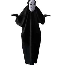 2023 No Face Kaonashi Costume, Spirited Away Cosplay Outfit For Mens, Japanese Anime Role Play Fancy Dress Up For Halloween Party -a XL> Dräkter