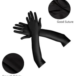 2025 Ny Modell 1920-tals Tillbehör Set Flapper Pannband, örhängen, pärlhalsband, handskar__stil 1><noscript><img width=