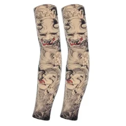 1 par blomarmsärmar Cover 09 09> Smink