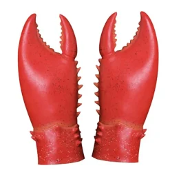 1 par Crab Hummer Claws Handskar Parodi Kräft Tång Vantar Cosplay Rolig Fest Latex Låtsas Spela Spel Nyhet Leksak> Tillbehör