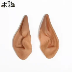 4 par Fairy Cosplay Latex Öron Simulering Mjuka Falska Alvöron> Tillbehör