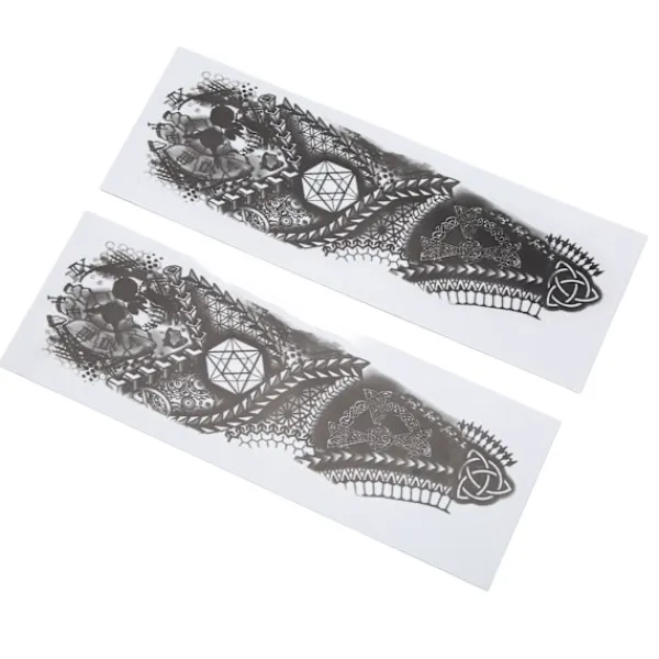 1 par Fashionable Motorcycle Skull Sticker Paper Universal Motorcycle Decals för MotorcykelmodifieringSkull> Smink