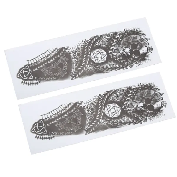 1 par Fashionable Motorcycle Skull Sticker Paper Universal Motorcycle Decals för MotorcykelmodifieringSkull> Smink