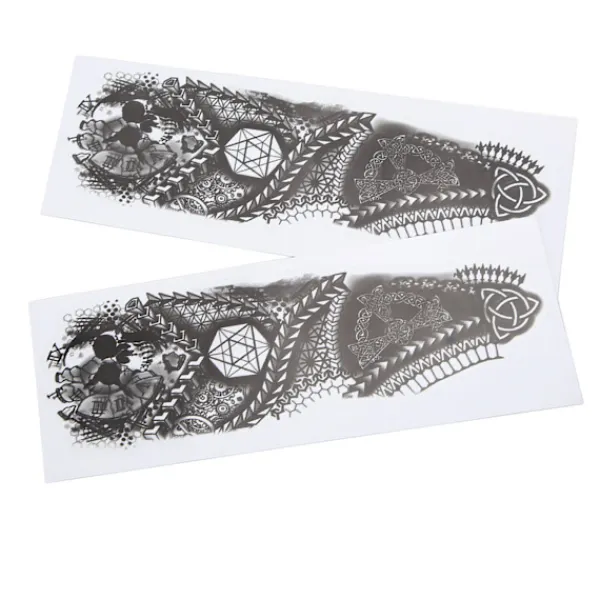 1 par Fashionable Motorcycle Skull Sticker Paper Universal Motorcycle Decals för MotorcykelmodifieringSkull> Smink