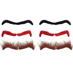 FMYSJ 6 par Halloween Party Falska Ögonbryn Roliga Party Falska Ögonbryn Cosplay Ögonbryn-Bra (FMY) 7X5cm> Tillbehör