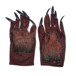 1 par varg handskar kostym djävul handskar halloween varg handskar> Tillbehör