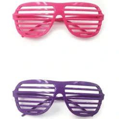 8 Parter Festglasögon Neonfärgade Shutterglasögon> Tillbehör