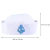 1 Pc 58cm Adult Sailor Costume Hat Navy Cosplay Party Costume Hat> Huvudbonader