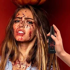 2025 Realistiskt Konstgjort Blodset 3-i-1 Kit För Specialeffekt Smink Halloween Cosplay Kläder Utklädning><noscript><img width=