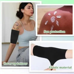 2025 Senaste Modell 2 Par Tatuering Ärm Skydd Underarm Tatuering Dölj Underarm><noscript><img width=