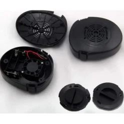 AcserGery 2025 Senaste Modell M50 Airsoft Skyddsmask Taktisk, Full Face Ögonskydd Glasögon Dummy Toxic Skull Gasmask med Filterfläktar f><noscript><img width=