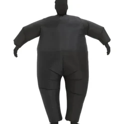 AcserGery 2025 Senaste Modell Uppblåsbar Kostym Vuxen, Blås Upp Maskeradkostym, Halloween Kostymer för Män Kvinnor Svart> Dräkter