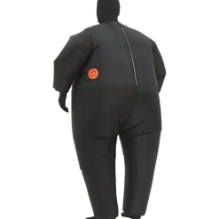 AcserGery 2025 Senaste Modell Uppblåsbar Kostym Vuxen, Blås Upp Maskeradkostym, Halloween Kostymer för Män Kvinnor Svart><noscript><img width=