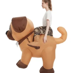AcserGery 2025 Senaste Modell Uppblåsbara Party Dräkter, Uppblåsbar Dräkt Vuxen, Hund Uppblåsbar Dräkt, Halloween Dräkter för Män Kvinnor 160CM><noscript><img width=