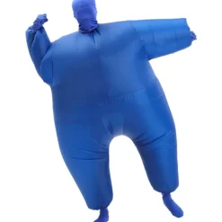 AcserGery 2025 Senaste Modell Uppblåsbar Maskeradkostym Helkroppsdräkt Luftblås Kostymer Jumpsuit Dräkt Blå> Dräkter