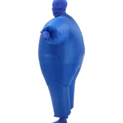 AcserGery 2025 Senaste Modell Uppblåsbar Maskeradkostym Helkroppsdräkt Luftblås Kostymer Jumpsuit Dräkt Blå><noscript><img width=