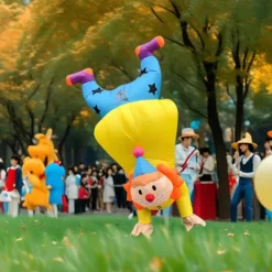 AcserGery 2025 Senaste Modell Uppblåsbar Kostym Blås Upp Kostym Party Spel Halloween Kostym Cosplay Fancy Party Kostym Jul Jumpsuit><noscript><img width=