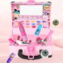 1 Set Barn Flickors Makeup Set Säker Makeup Leksak Set Makeup Leksaker 1st><noscript><img width=