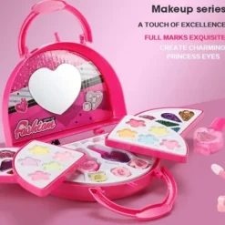 1 set flicka sminkset tvättbart sminkkit för småbarn barn><noscript><img width=