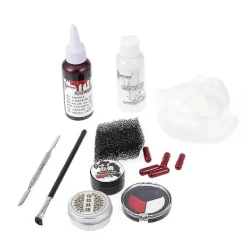 1 set Halloween Hudvax> Smink