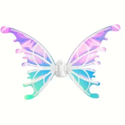FMYSJ 1 Set Magiska Elektriska Fjärilsvingar för Flickor - Ljusa, Rörliga Fjärilsvingar med LED-lampor, Musik och Batteridrift - Perfekt för (FMY) | Fyndiq> Tillbehör