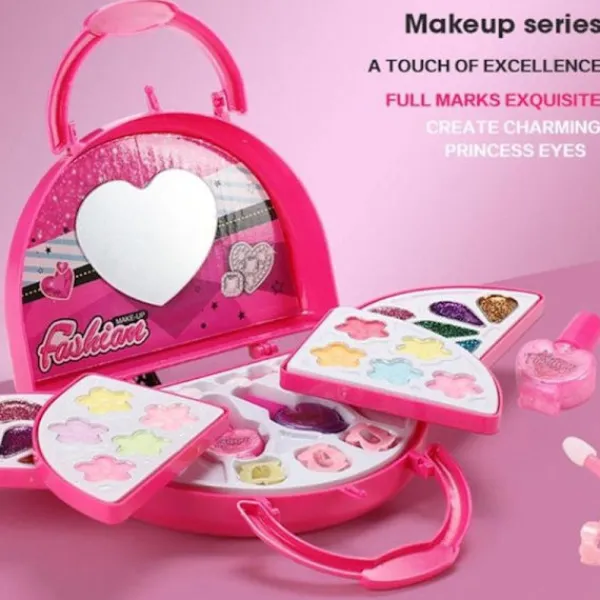 1 Set Sminkset för Flickor Tvättbart Sminkset för Småbarn Barn> Smink