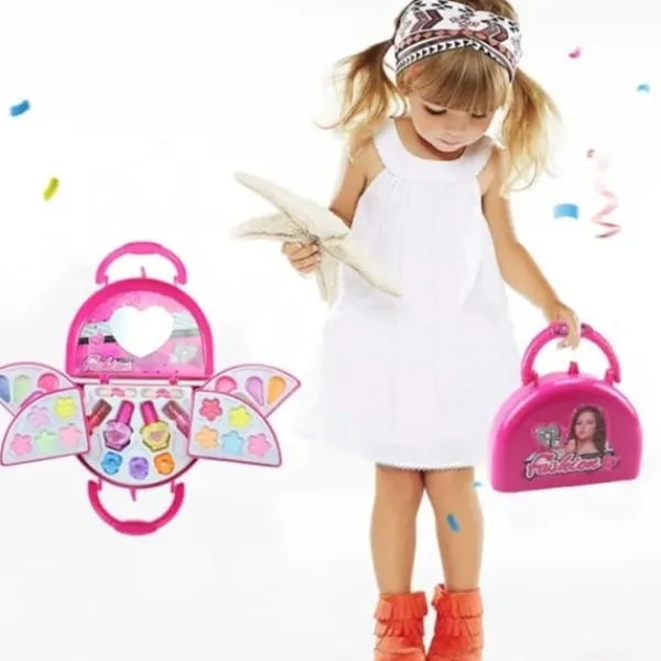 1 Set Sminkset för Flickor Tvättbart Sminkset för Småbarn Barn> Smink