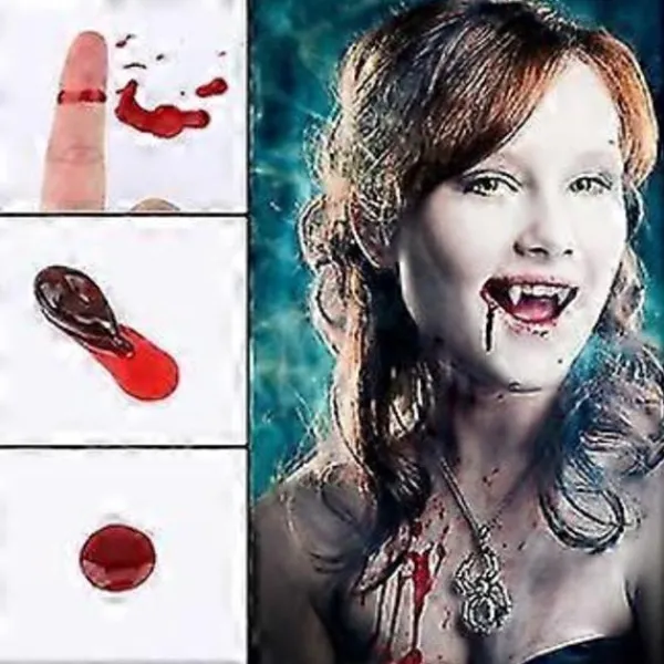 30 st Aldult Leksak Låtsasblodtabletter Låtsasdroger Låtsasblodkapslar Munsmink Blodkapslar> Smink